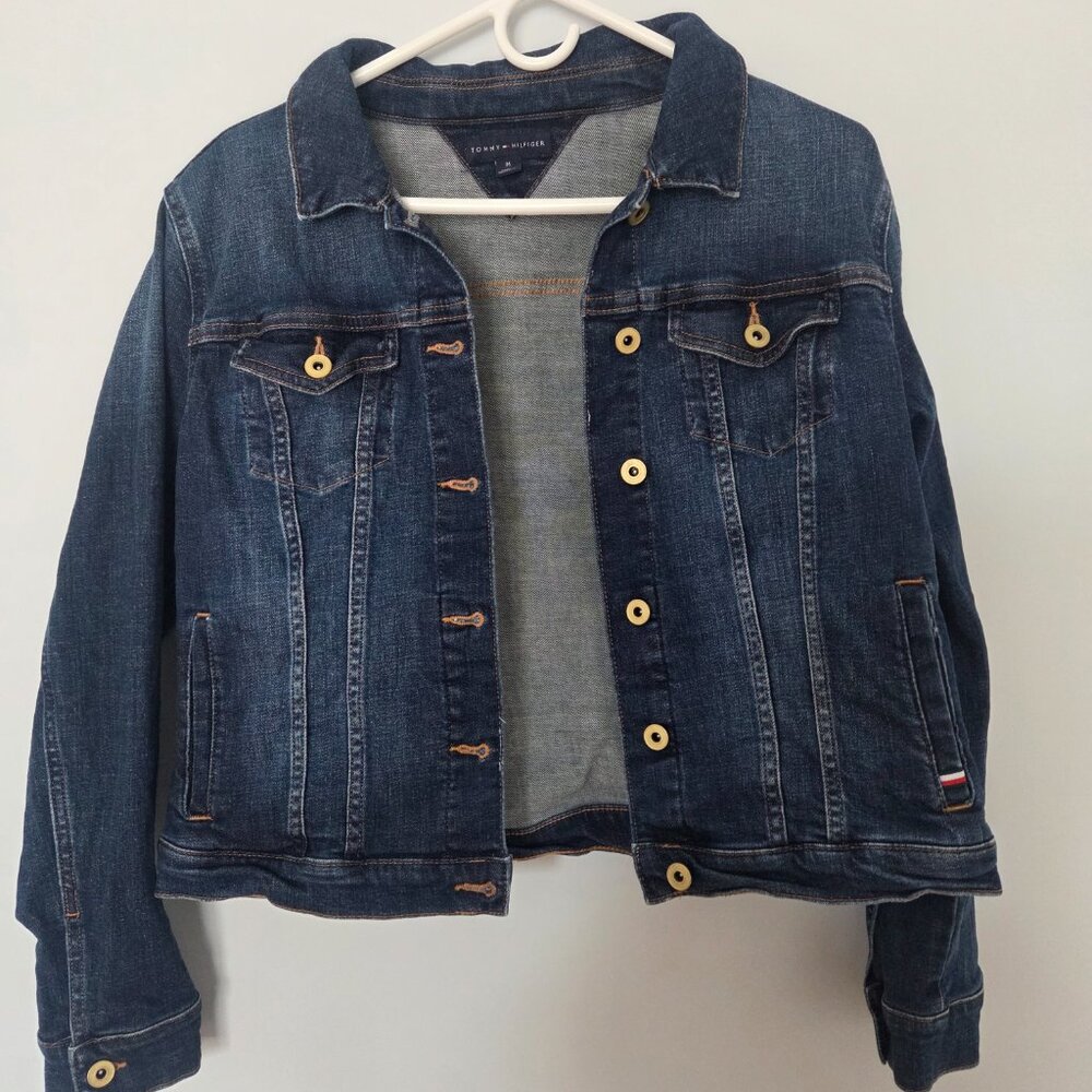 Tommy Hilfiger Denim Jacket - Size M - Sapphire